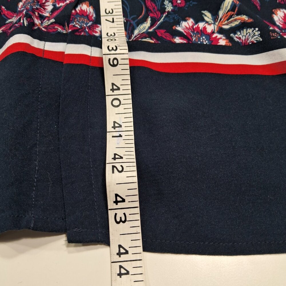 Tommy Hilfiger button-front dress, navy floral print - Picture 8 of 12